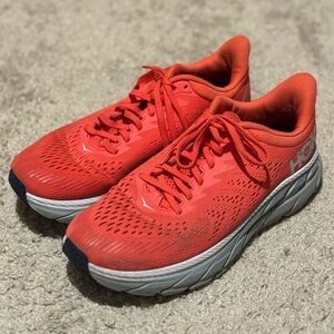 Hoka Orange Athletic Shoes Size 9